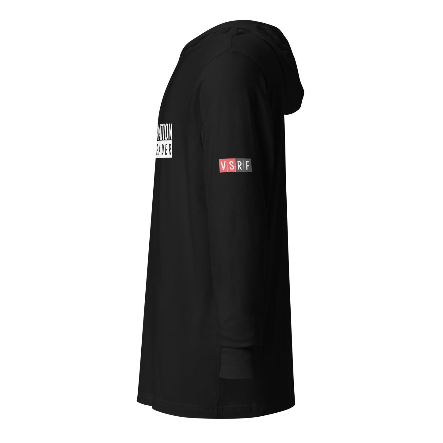 Misinformation Superspreader Hooded long-sleeve tee