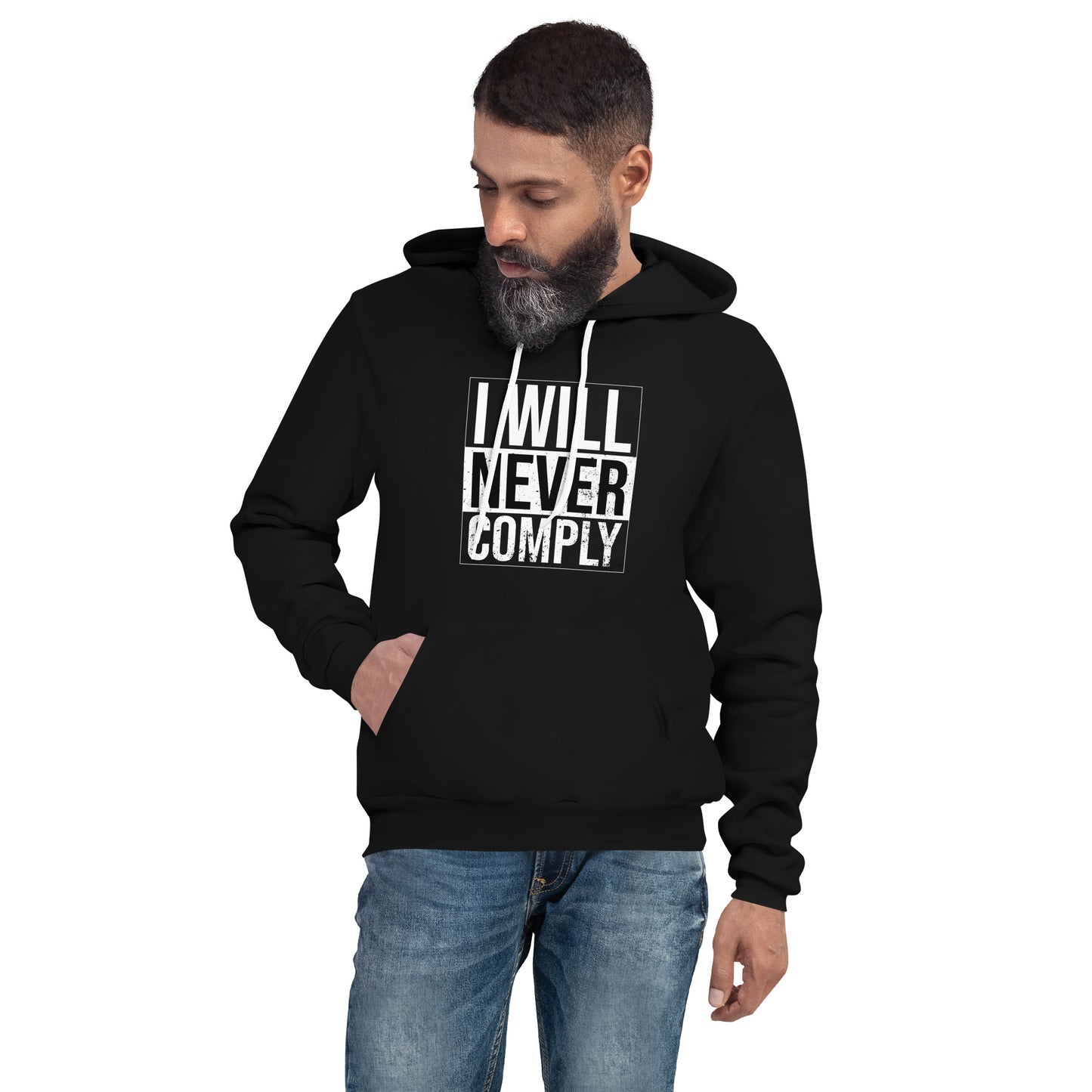 NEVER COMPLY Unisex hoodie