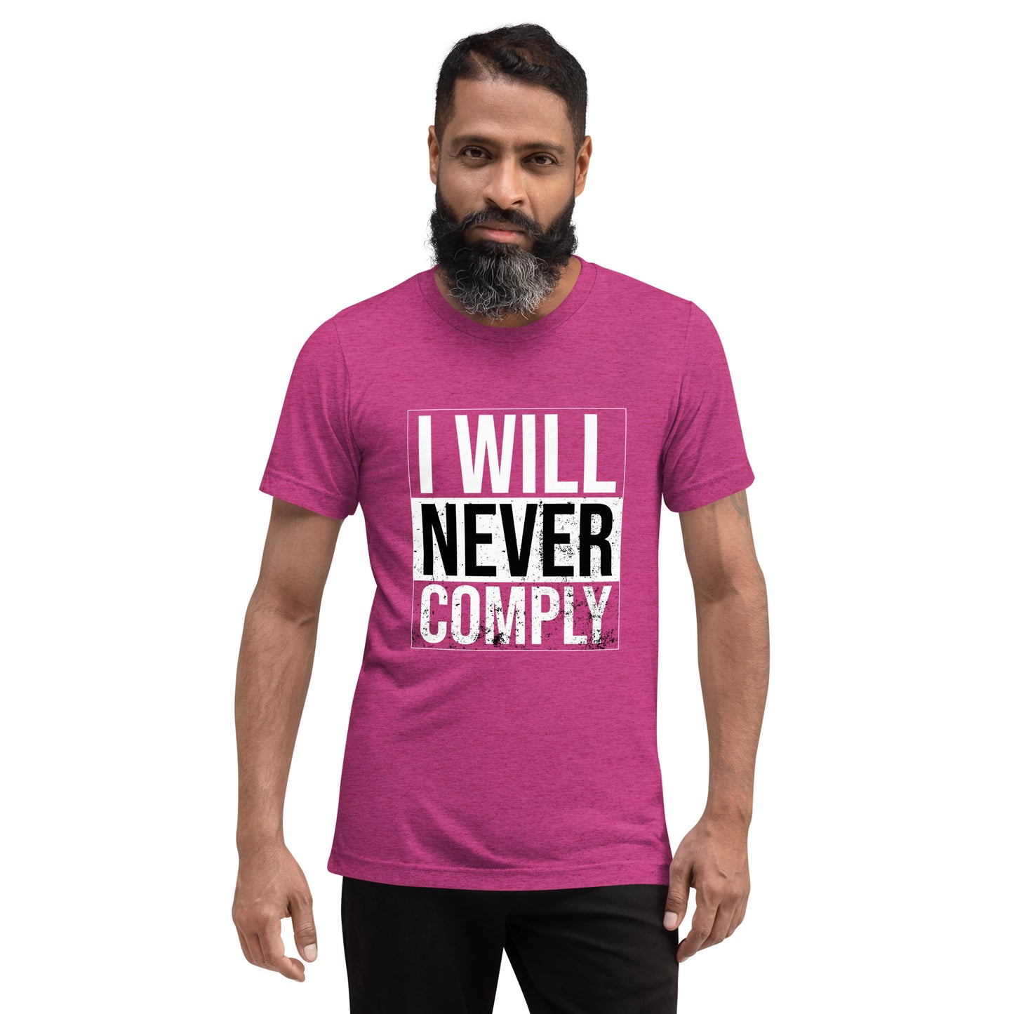 NEVER COMPLY Short sleeve t-shirt