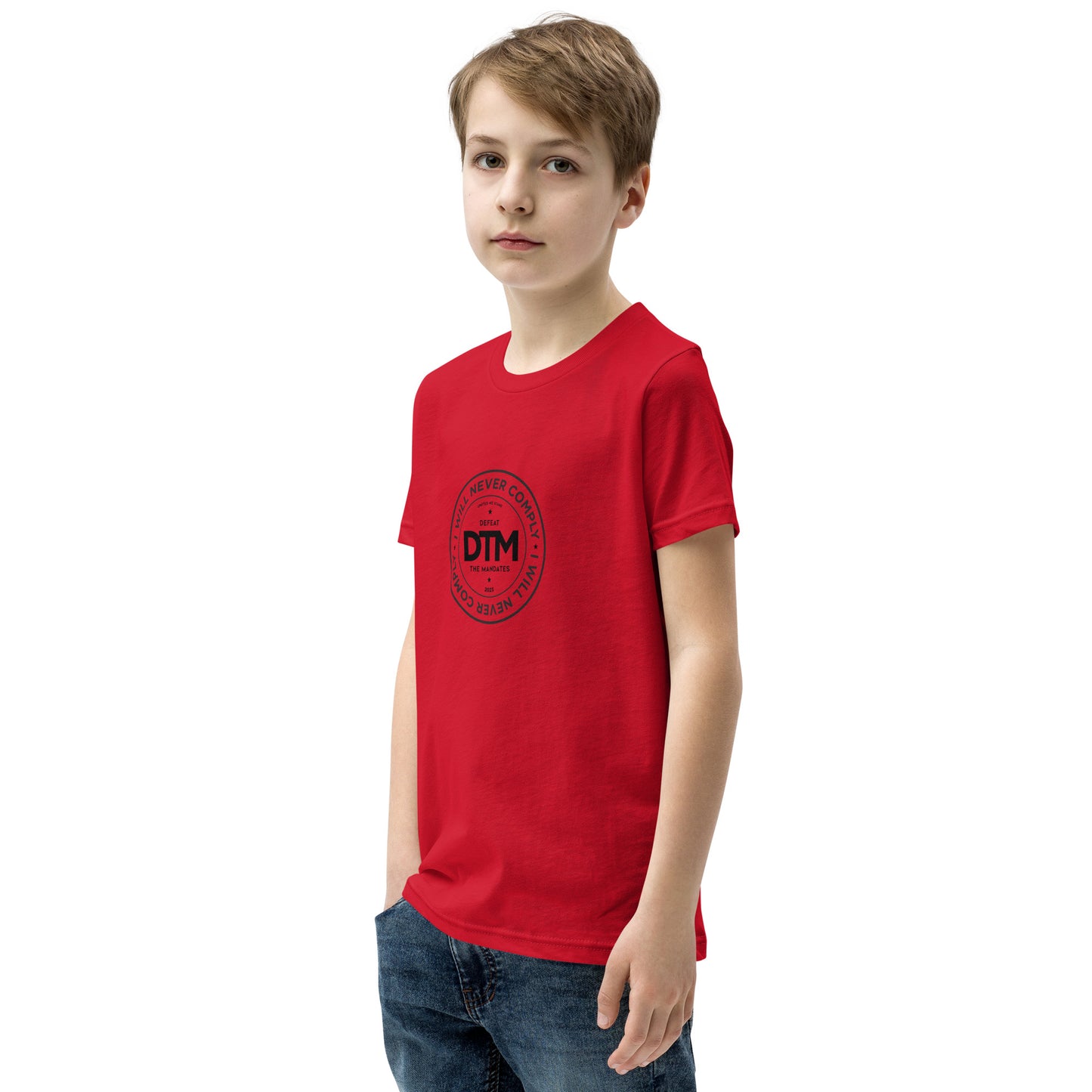 NEVER COMPLY Youth Short Sleeve T-Shirt
