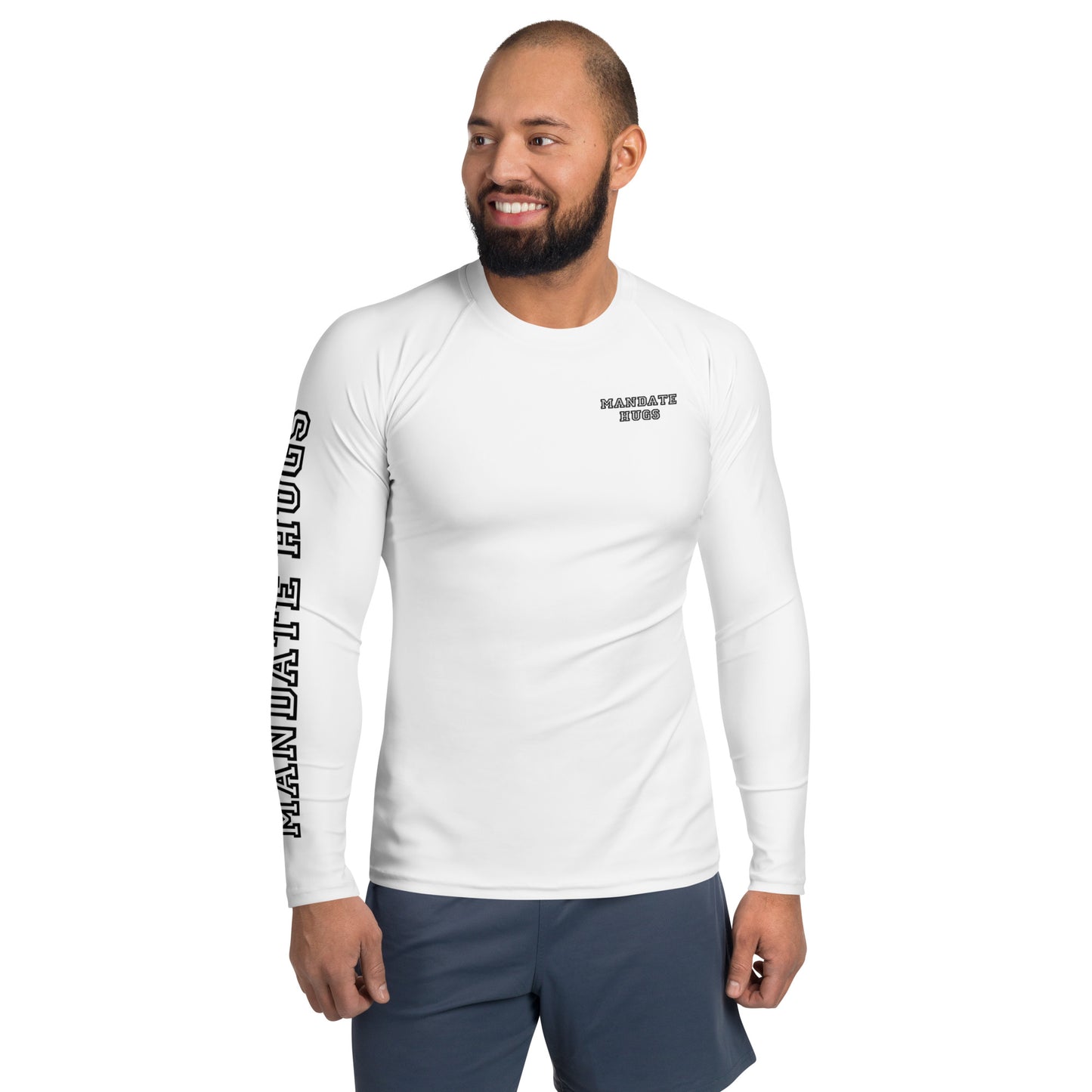 Mandate Hugs Men's Rash Guard