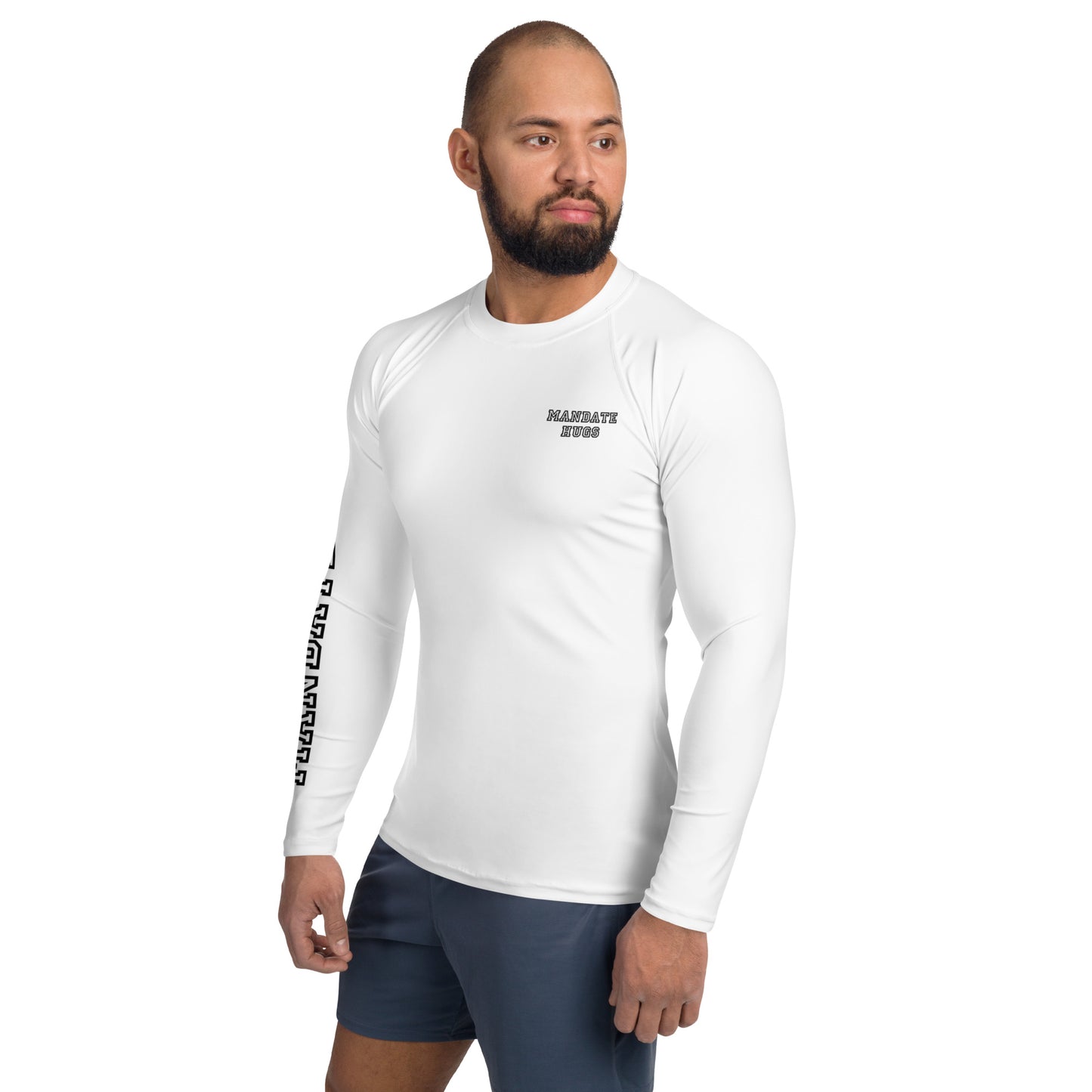 Mandate Hugs Men's Rash Guard