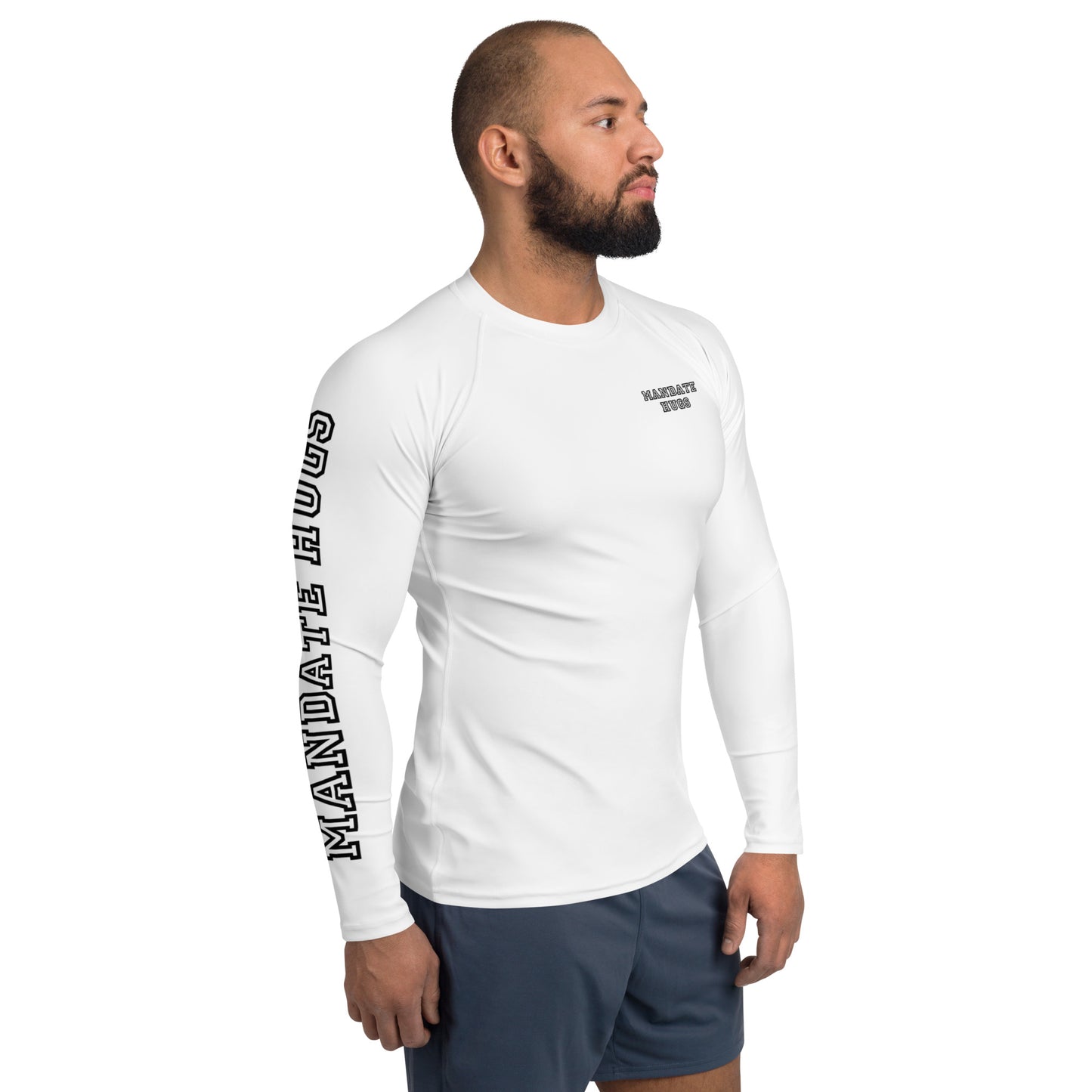 Mandate Hugs Men's Rash Guard