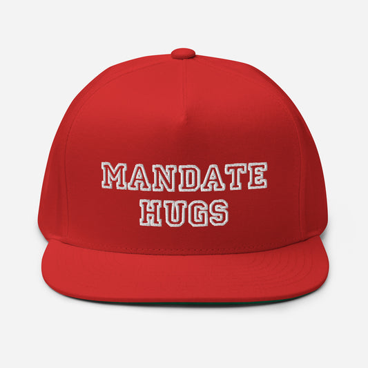 Mandate Hugs Flat Bill Cap