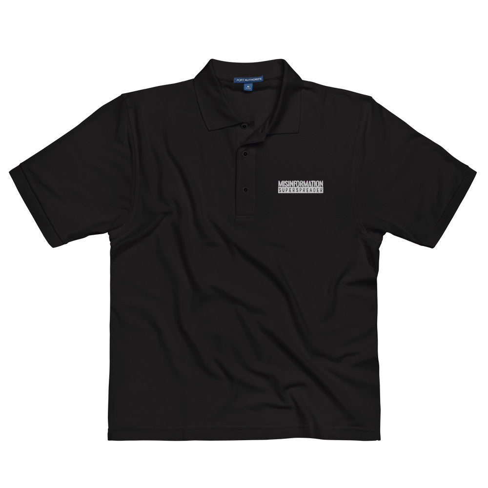 Misinformation Superspreader Men's Premium Polo