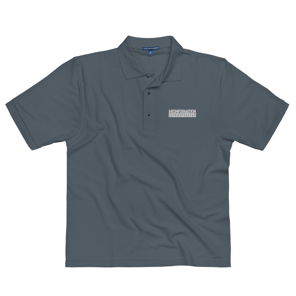 Misinformation Superspreader Men's Premium Polo
