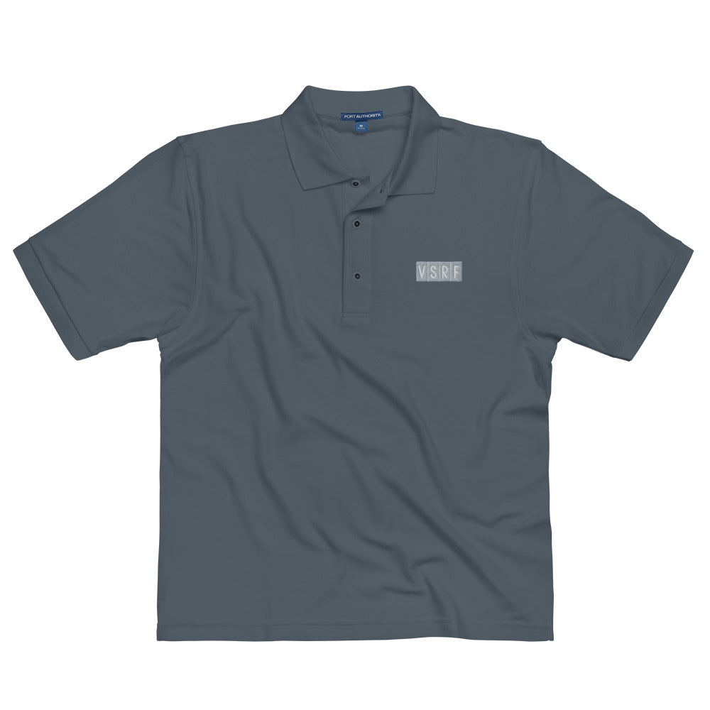 VSRF Men's Premium Polo (Steele Gray)