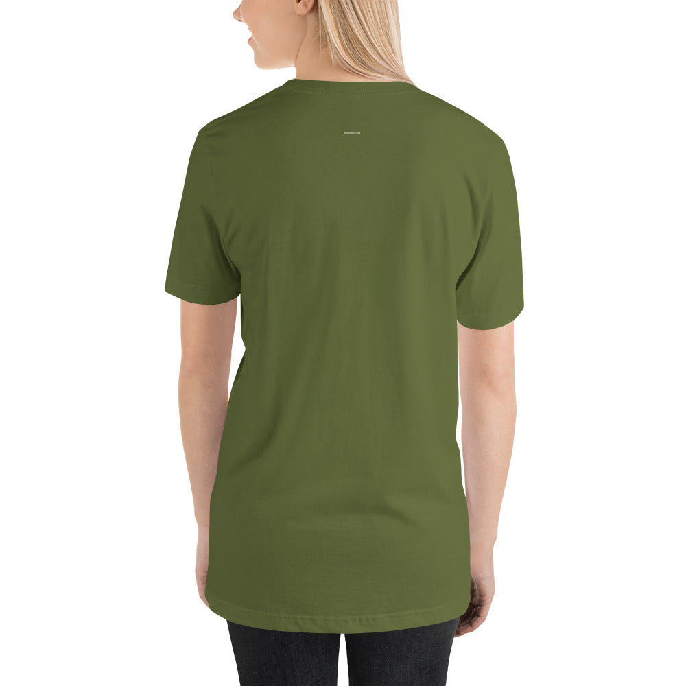 Mandate Hugs Unisex T-shirt (Army Green)