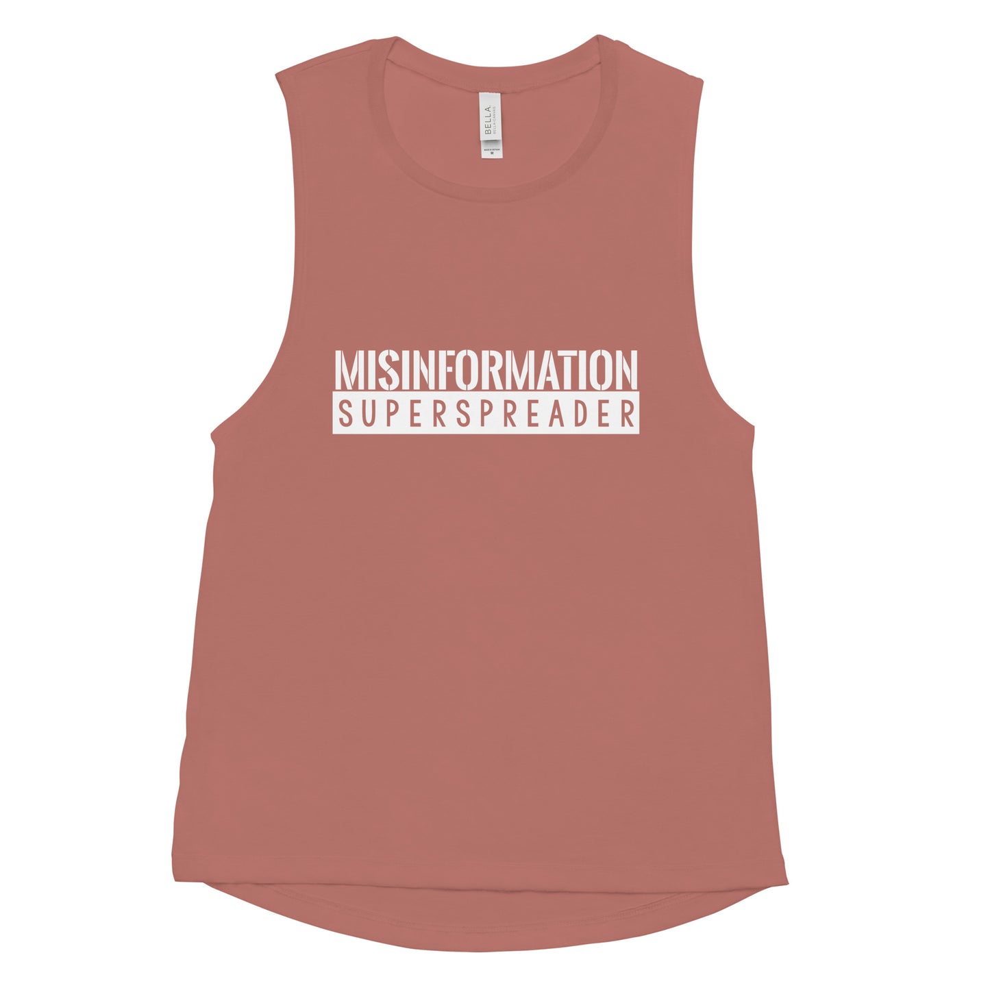 Ladies’ Misinformation Superspreader Muscle Tank