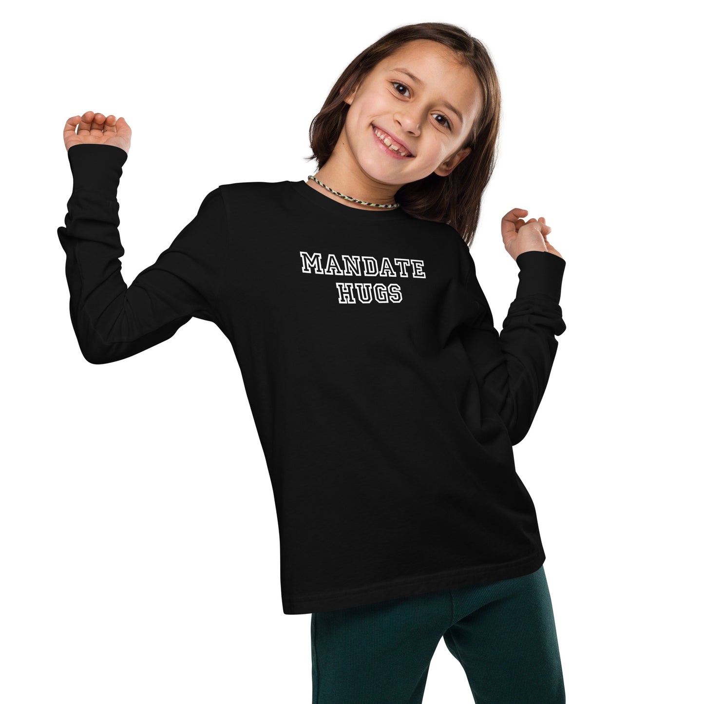 Mandate Hugs Youth Long Sleeve Tee