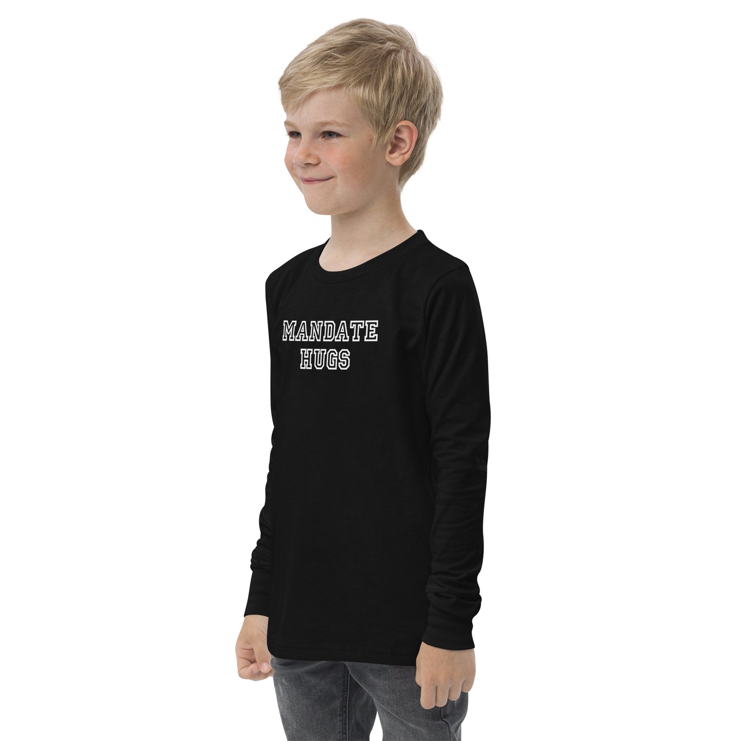 Mandate Hugs Youth Long Sleeve Tee